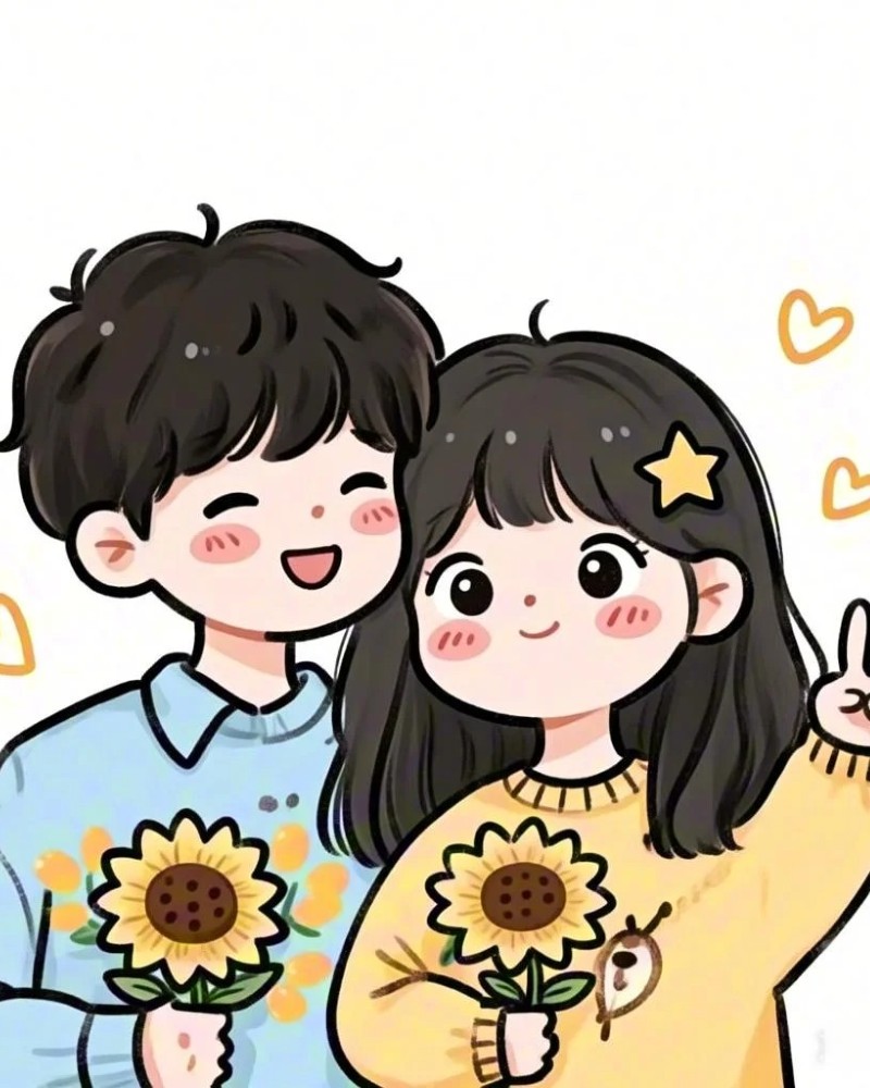 ảnh anime cặp đôi yêu nhau cute 7