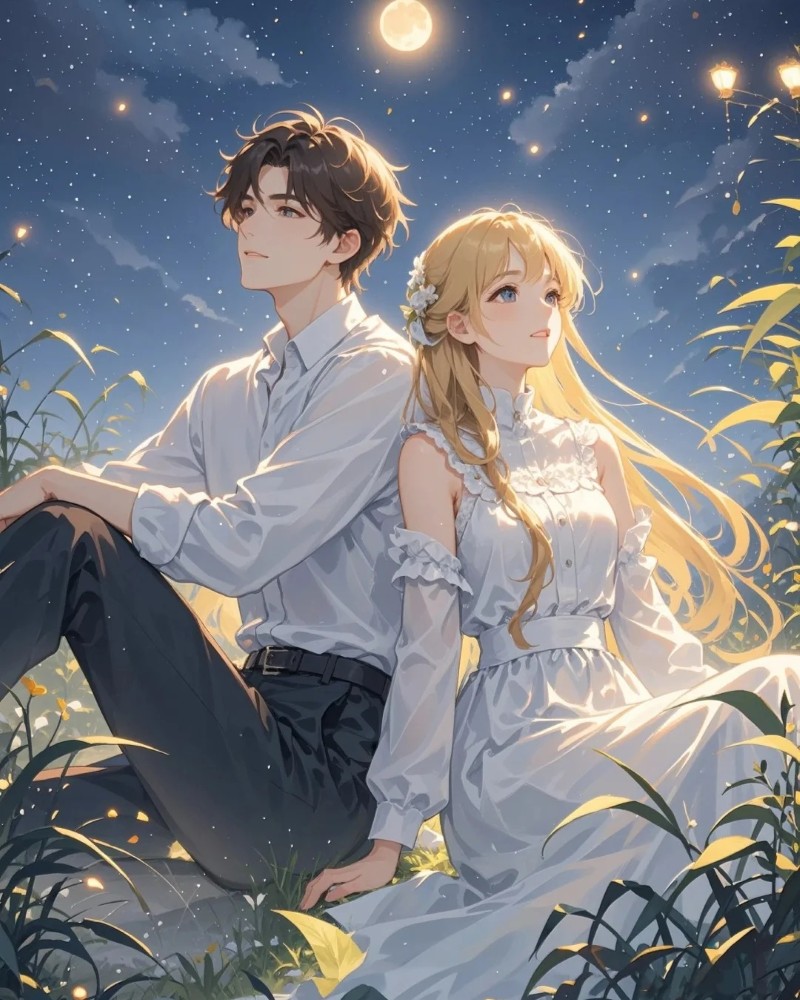 ảnh anime cặp đôi yêu nhau cute 8