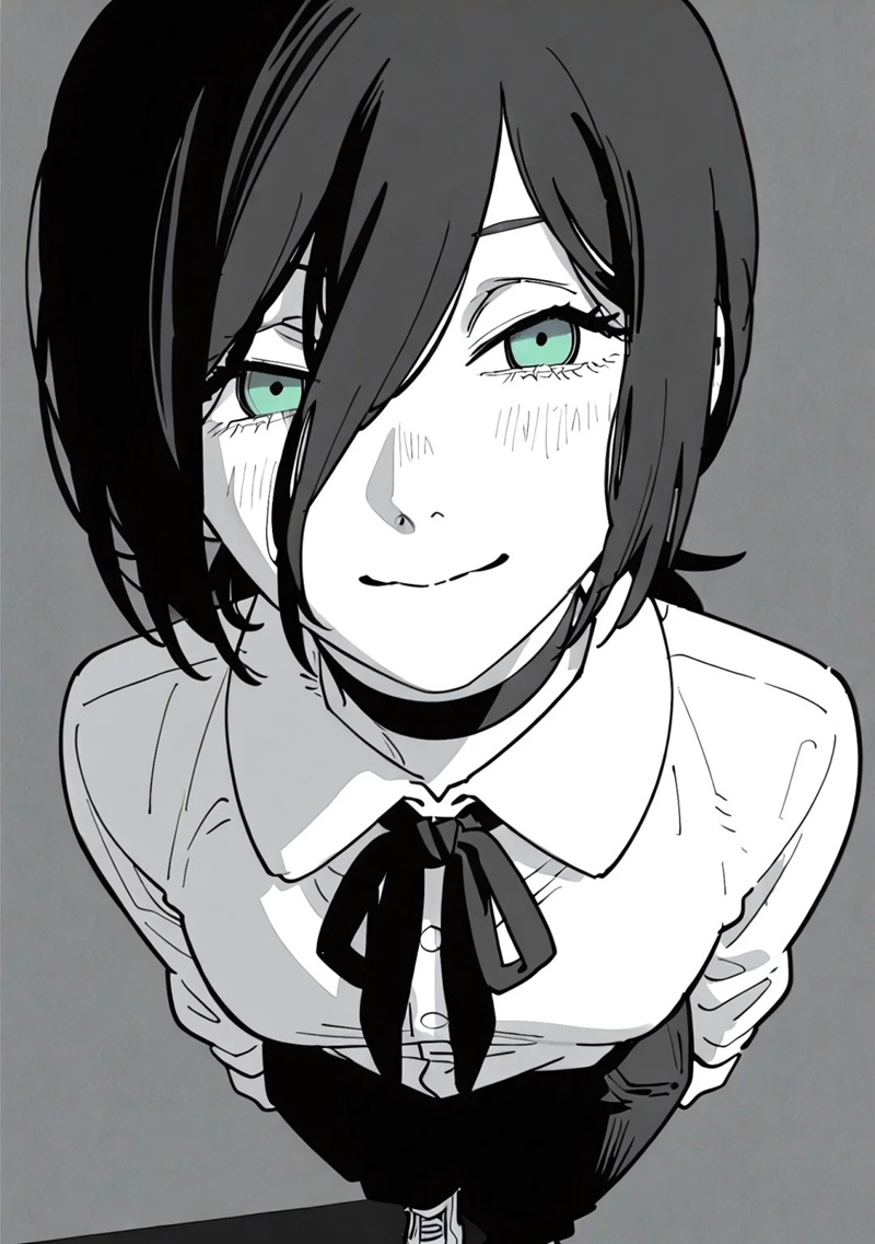 ảnh anime cười 1