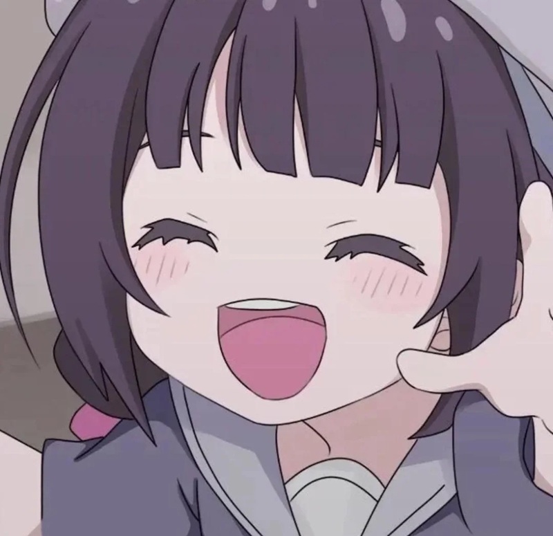 ảnh anime cười 13