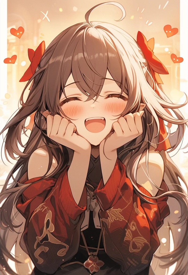 ảnh anime cười 18