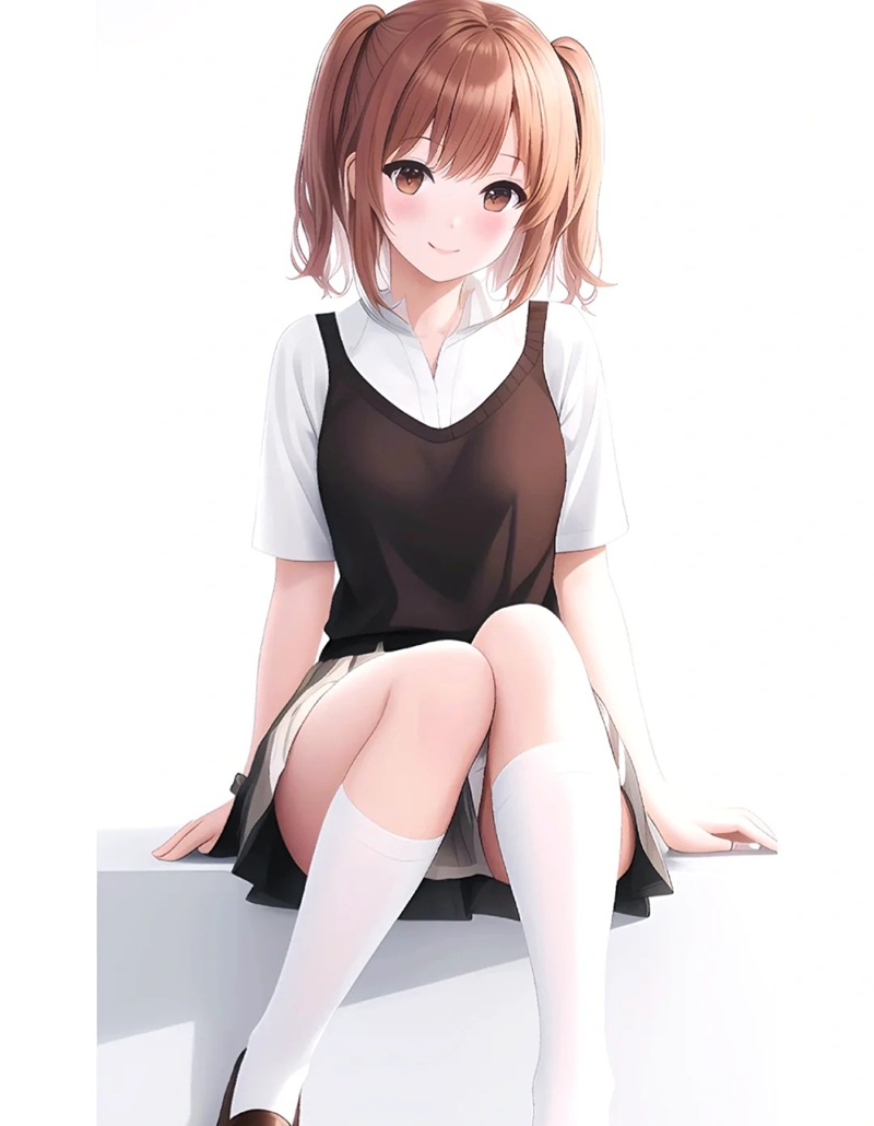 ảnh anime cười 26