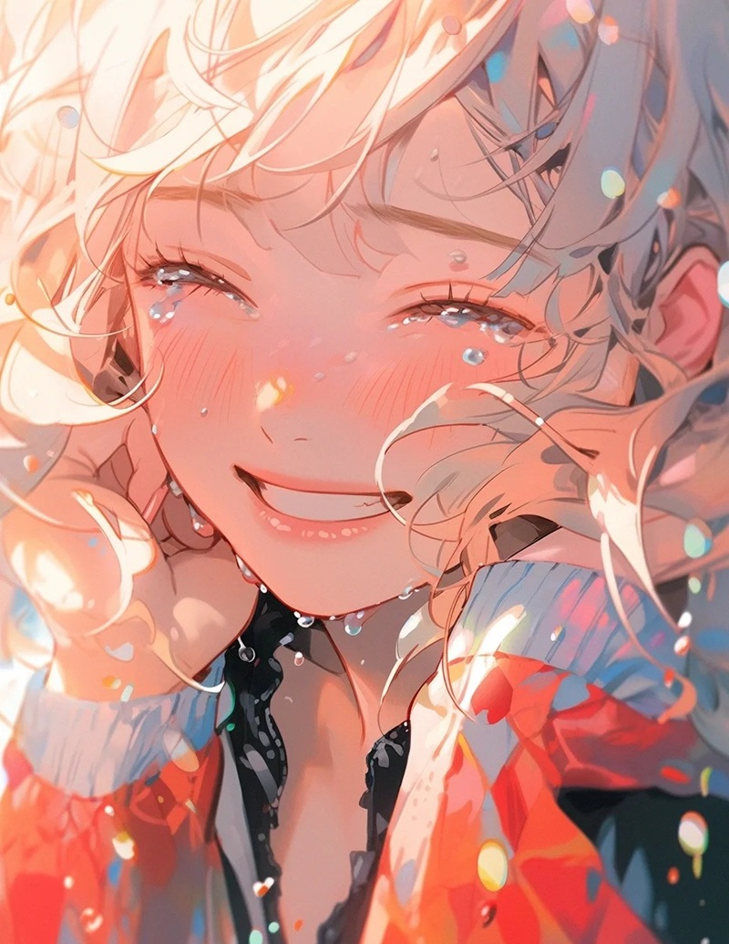 ảnh anime cười 32