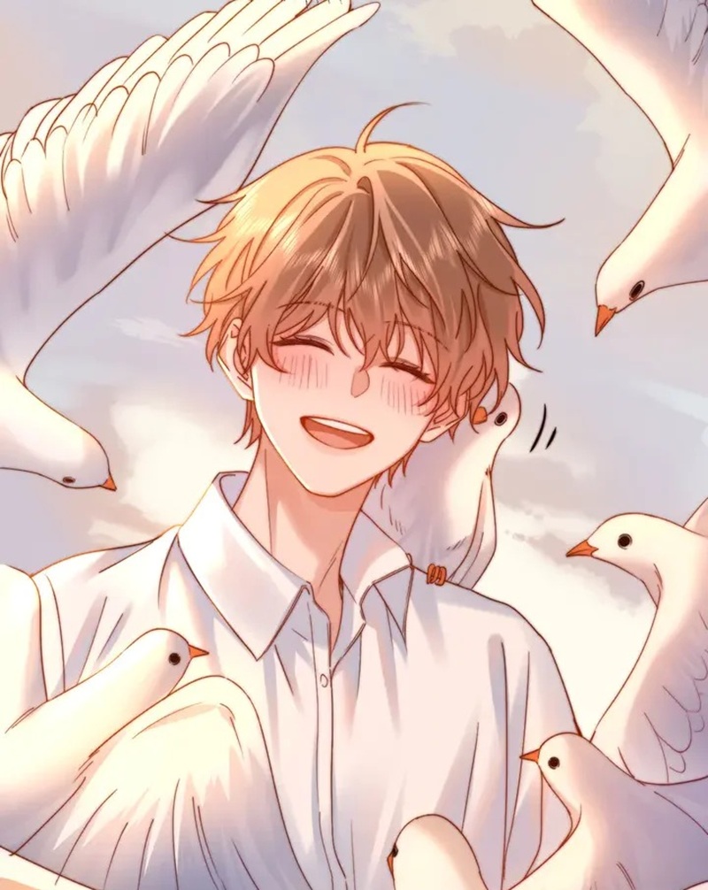 ảnh anime cười 35