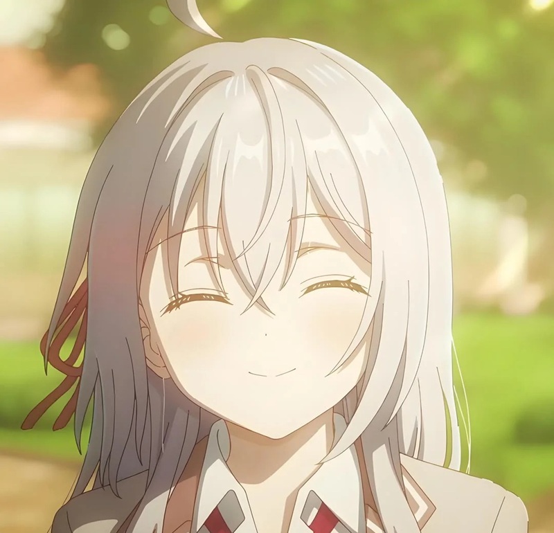 ảnh anime cười 8