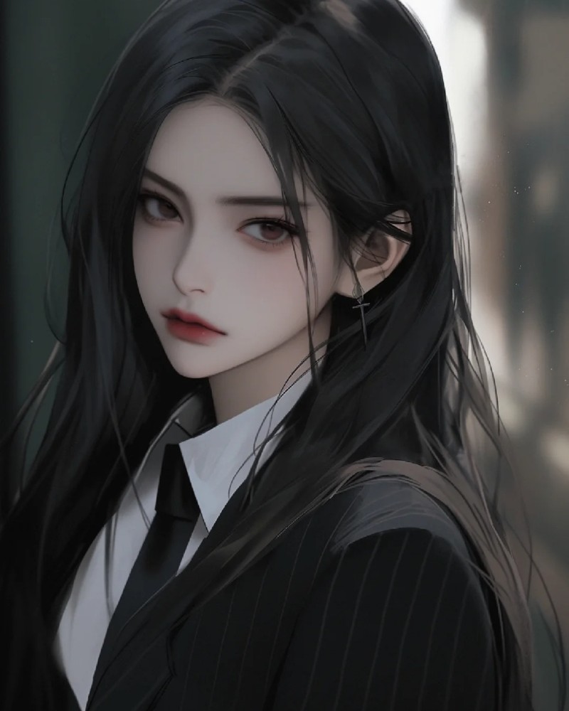 ảnh anime girl lạnh lùng vô cảm 10