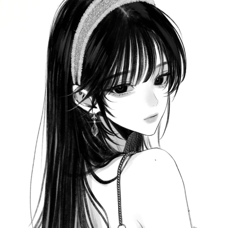 ảnh anime girl lạnh lùng vô cảm 12