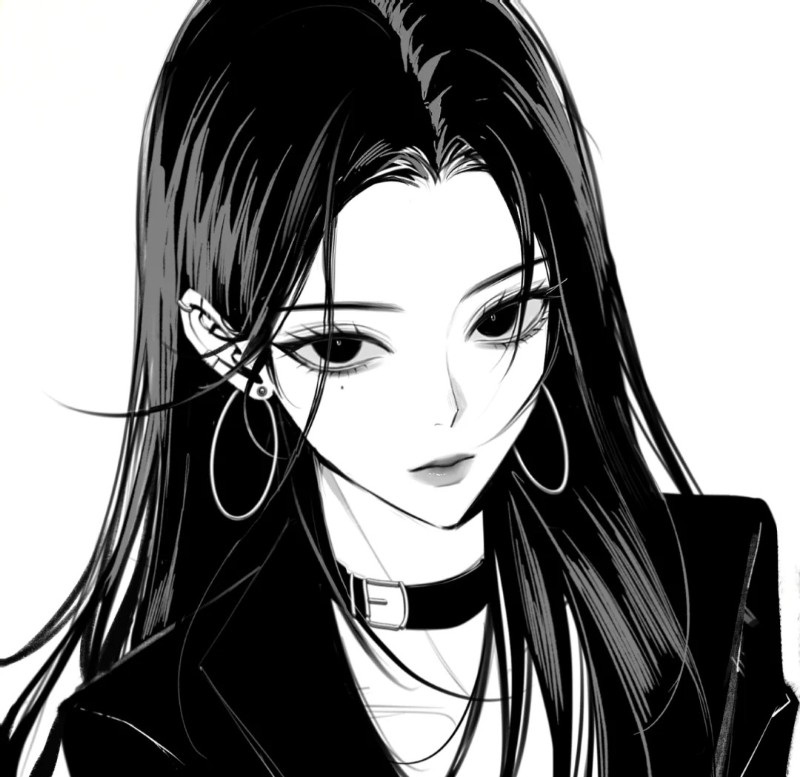 ảnh anime girl lạnh lùng vô cảm 13