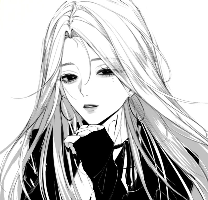 ảnh anime girl lạnh lùng vô cảm 14