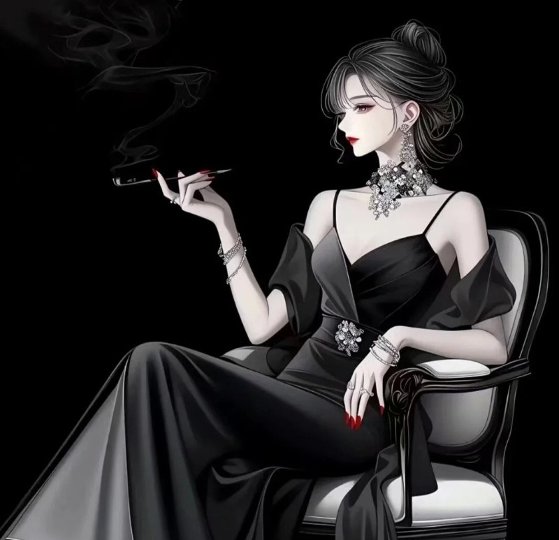 ảnh anime girl lạnh lùng vô cảm 17
