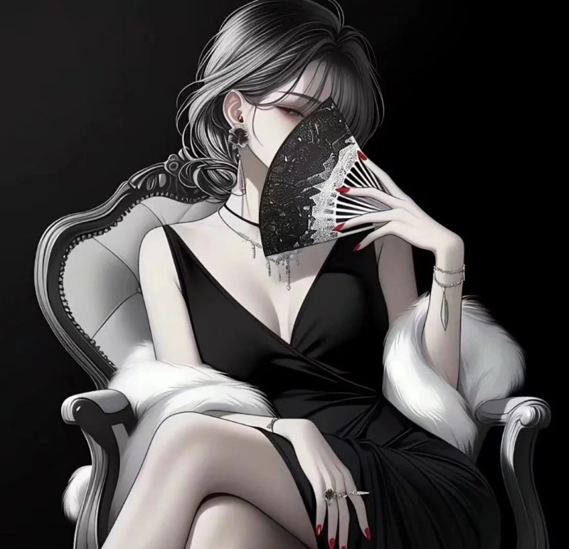ảnh anime girl lạnh lùng vô cảm 18
