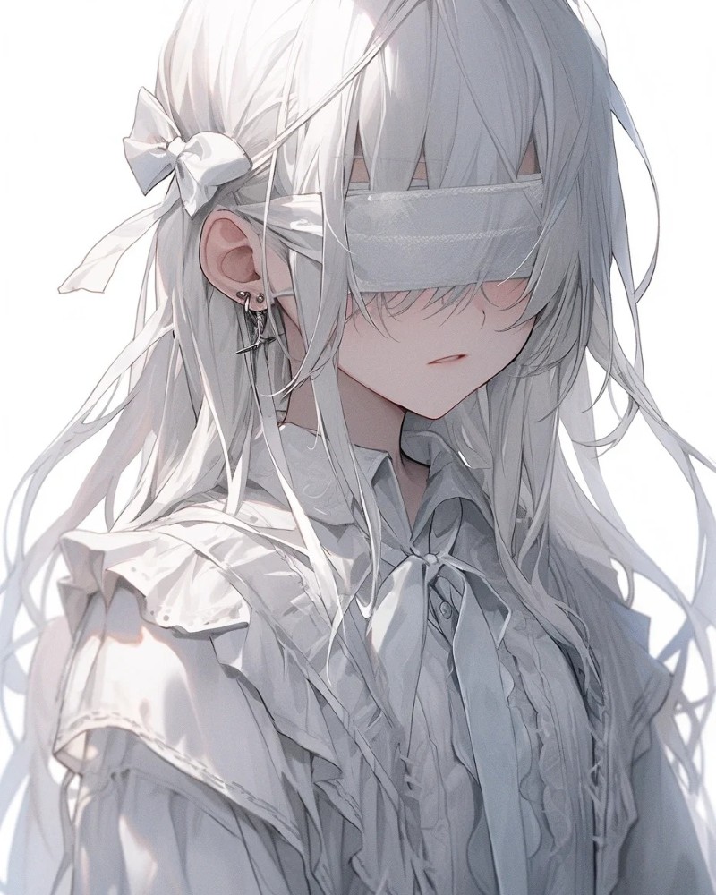 ảnh anime girl lạnh lùng vô cảm 2