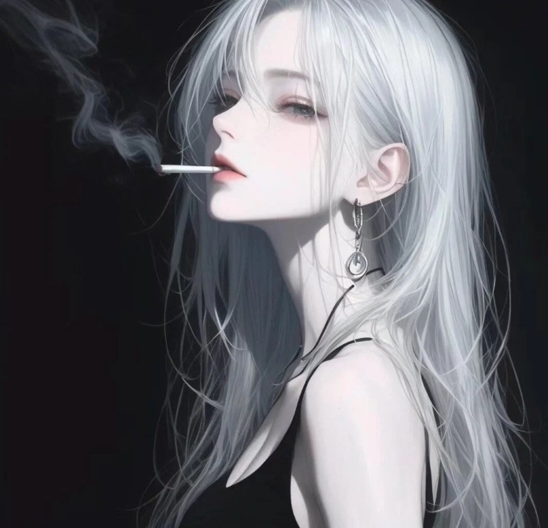ảnh anime girl lạnh lùng vô cảm 22