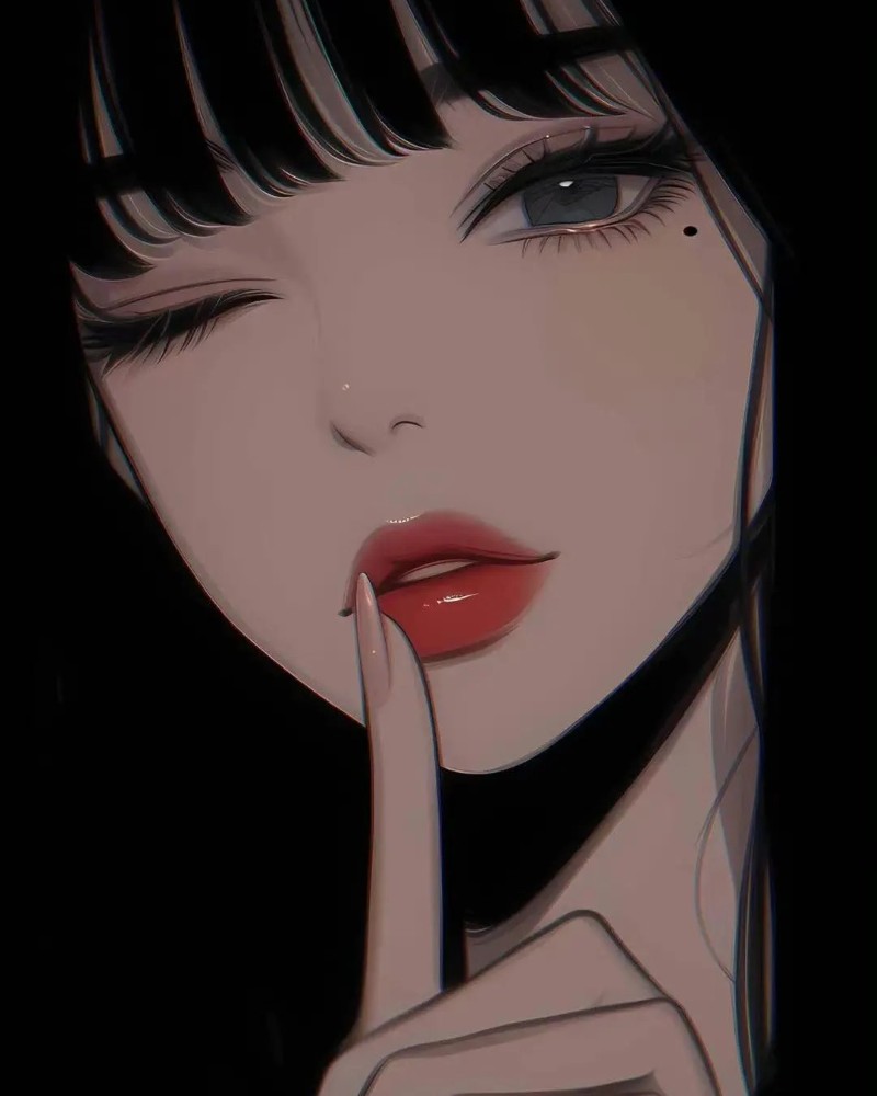ảnh anime girl lạnh lùng vô cảm 23
