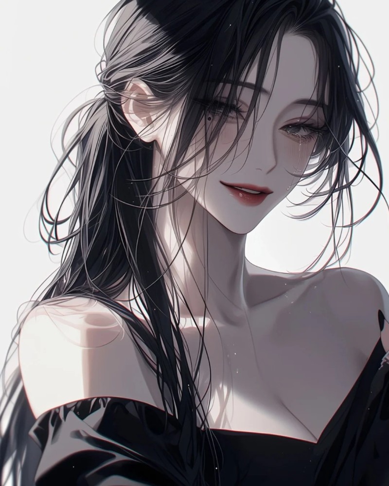 ảnh anime girl lạnh lùng vô cảm 34