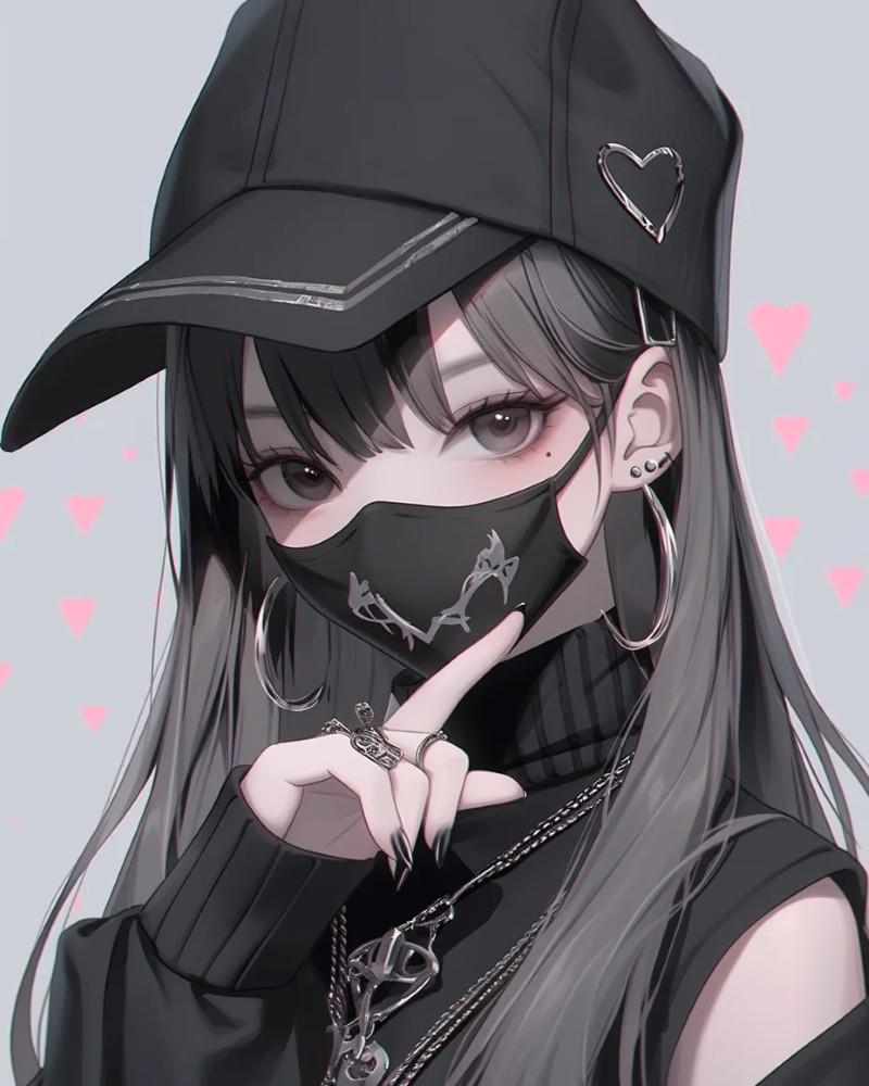 ảnh anime girl lạnh lùng vô cảm 35