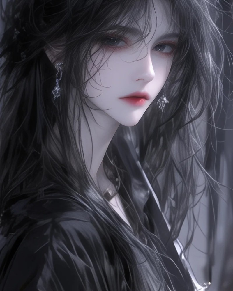 ảnh anime girl lạnh lùng vô cảm 9