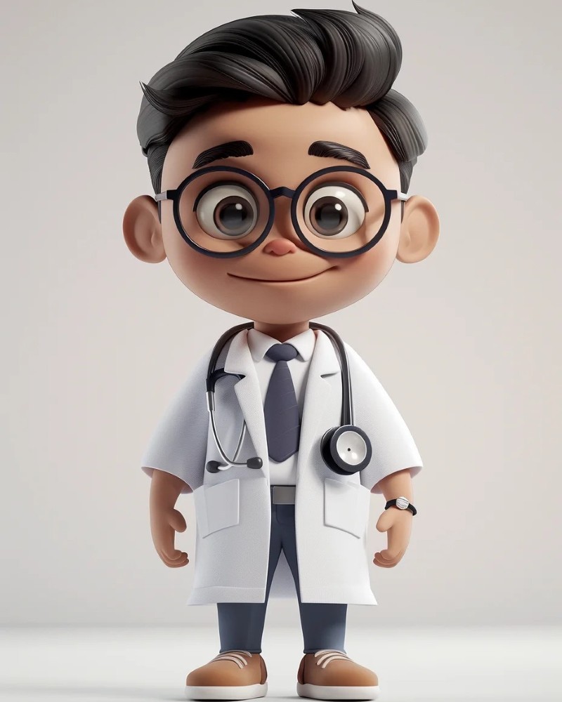 ảnh bác sĩ chibi 3
