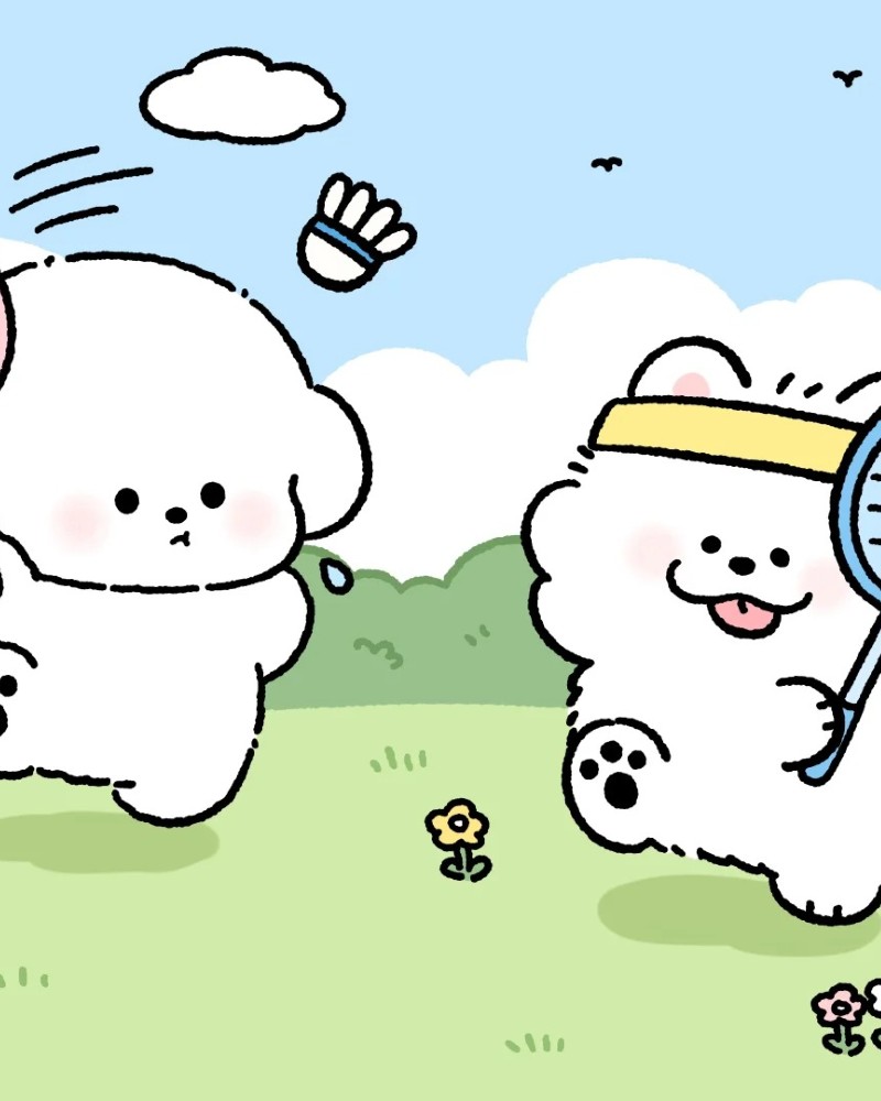 ảnh cầu lông cute 11