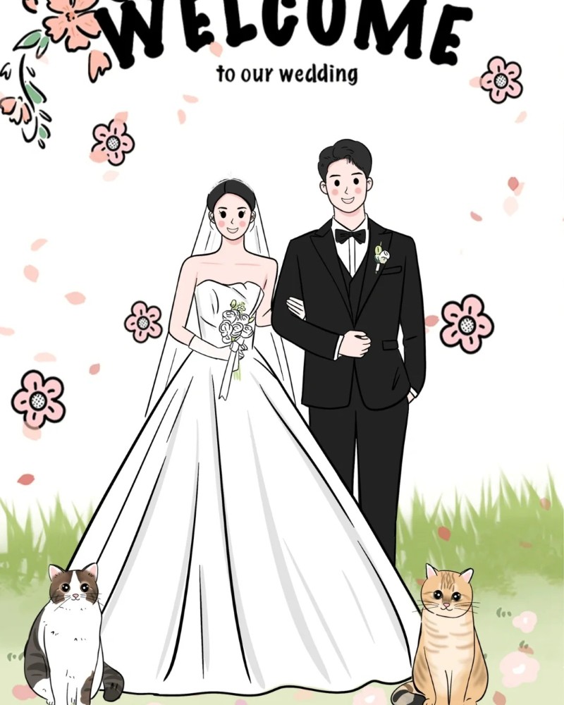 ảnh cưới anime 1