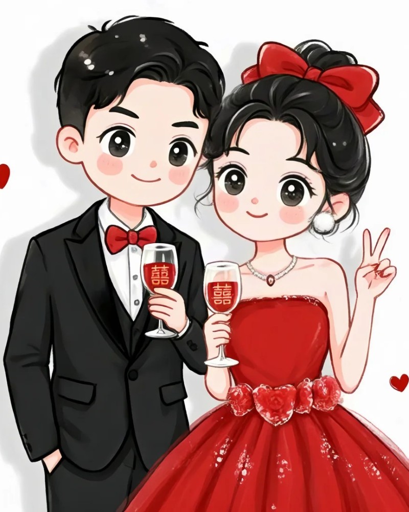 ảnh cưới anime 11