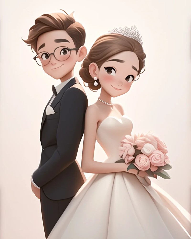 ảnh cưới anime 13