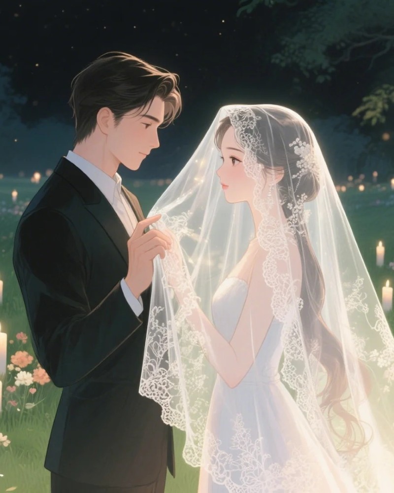 ảnh cưới anime 14