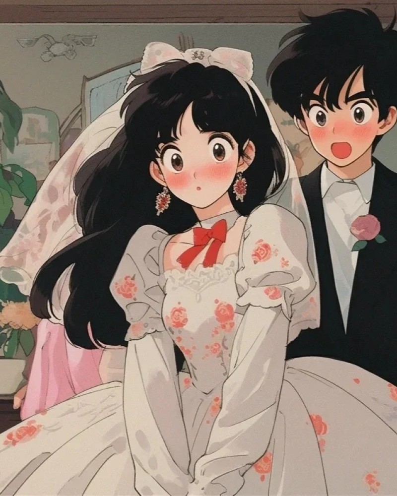ảnh cưới anime 17