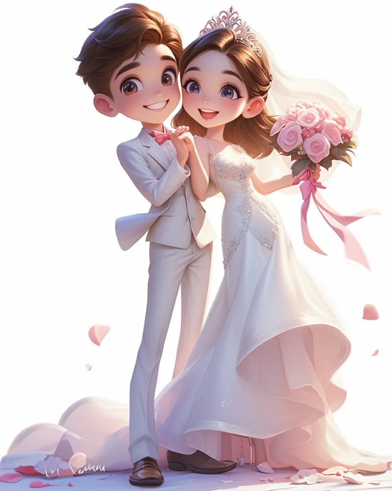 ảnh cưới anime 24