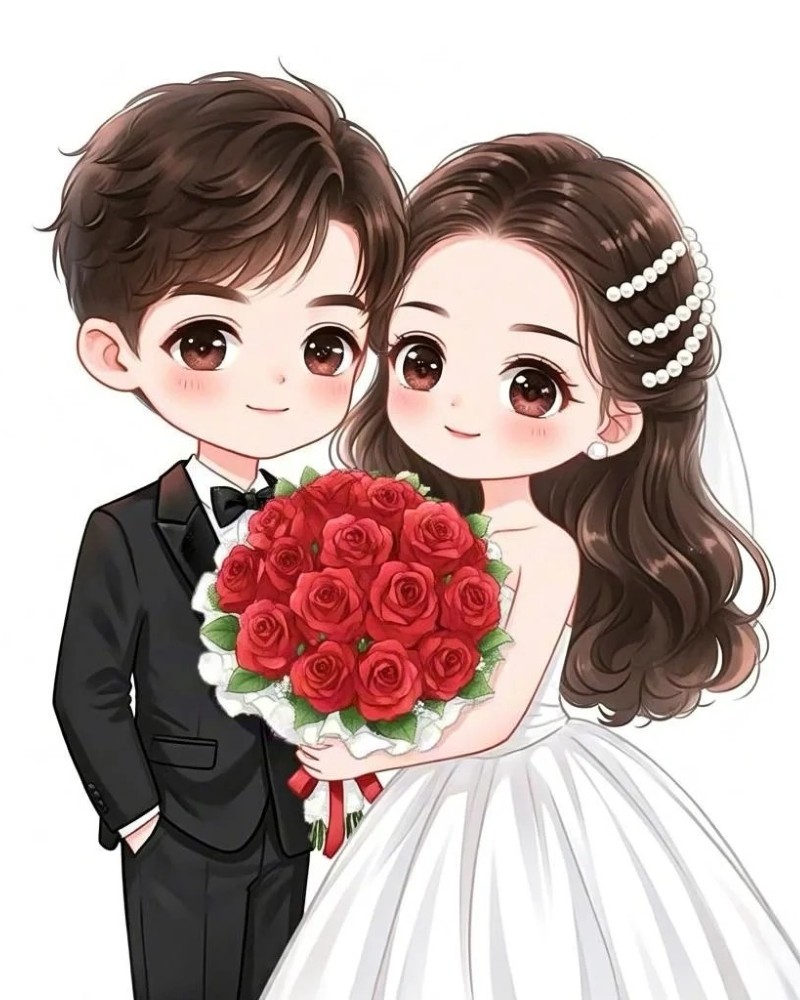 ảnh cưới anime 25