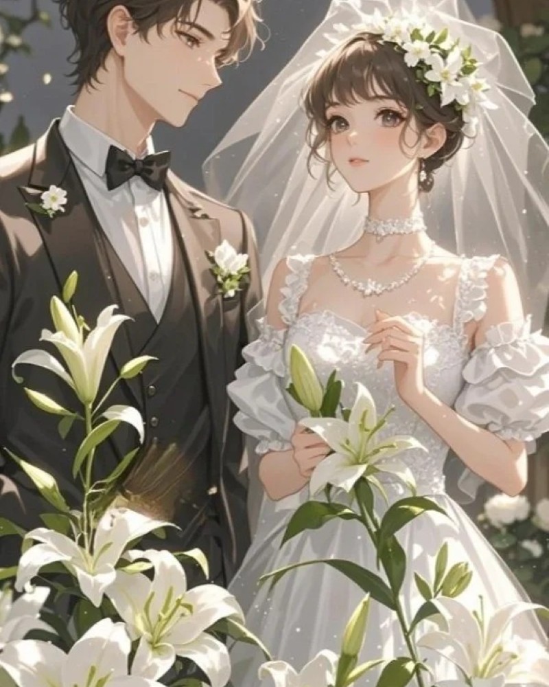 ảnh cưới anime 29