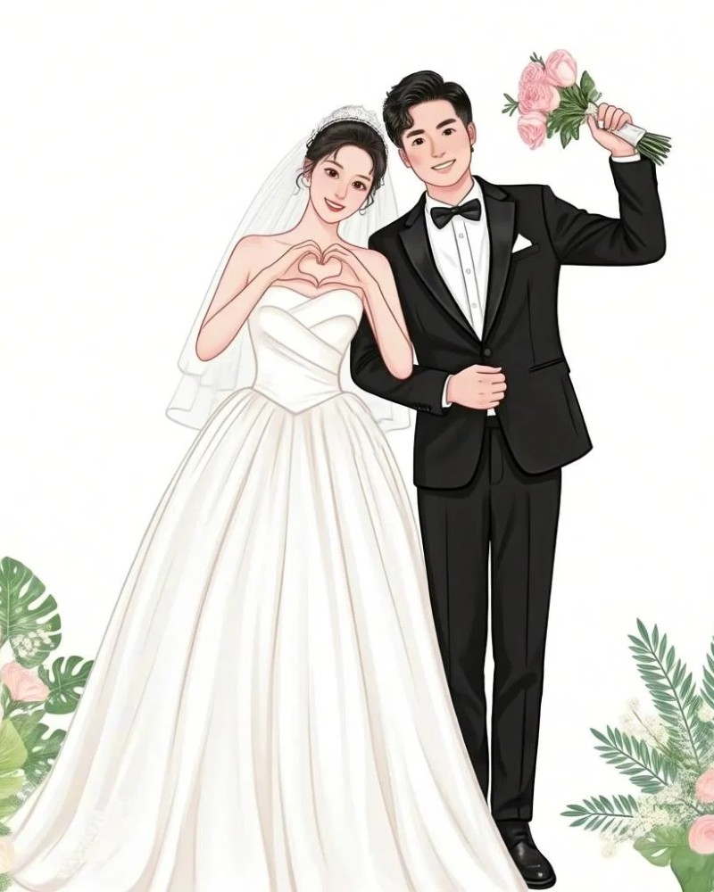 ảnh cưới anime 30