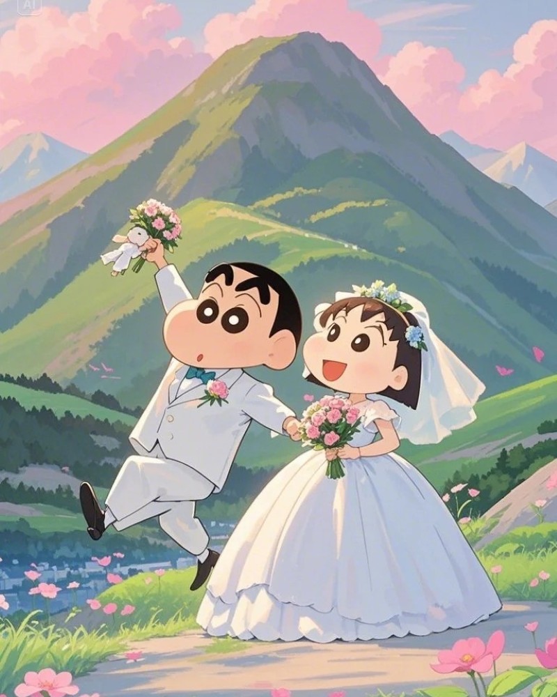ảnh cưới anime 32
