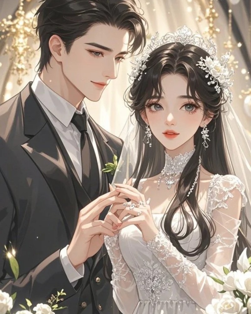 ảnh cưới anime 35