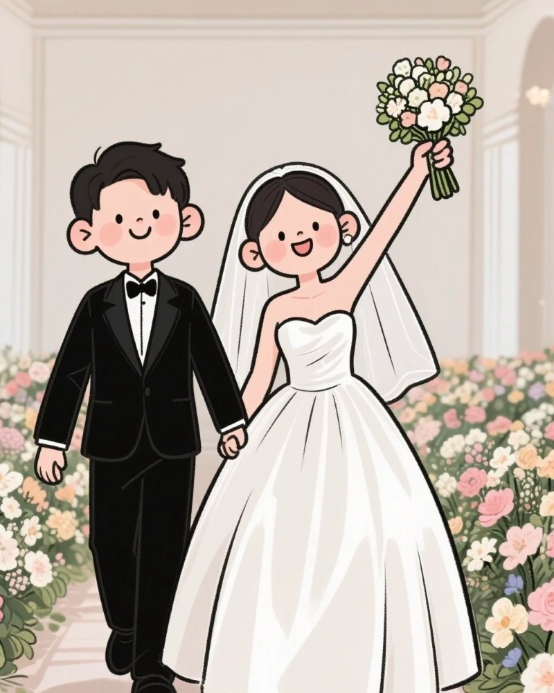 ảnh cưới anime 5