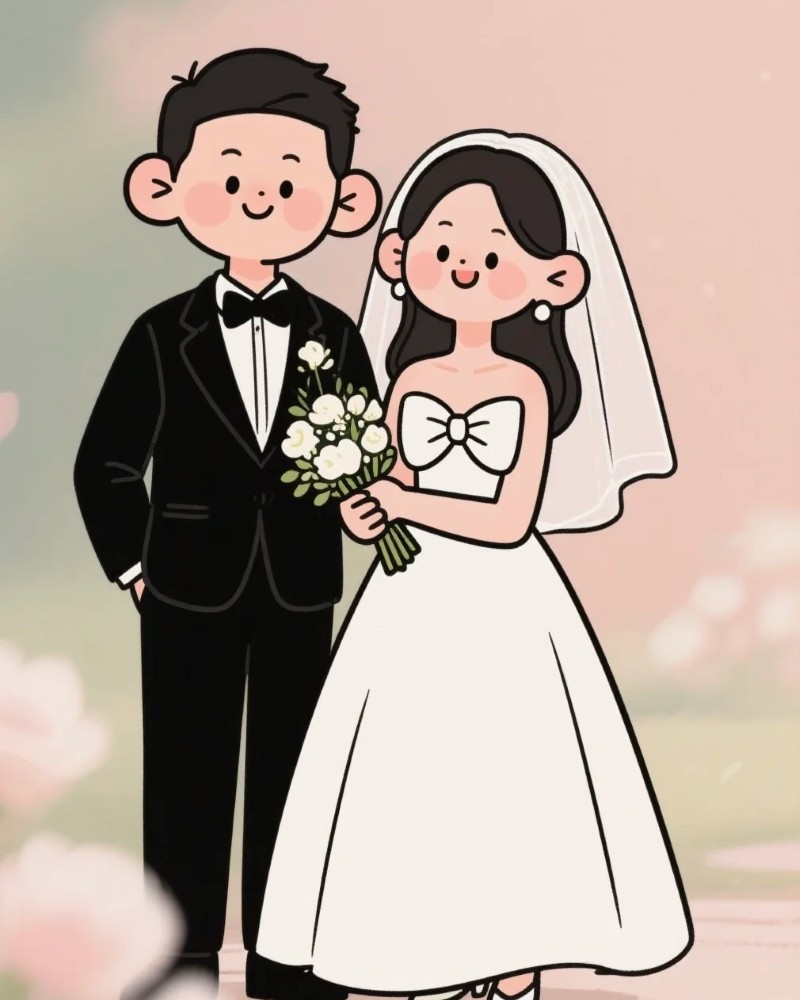 ảnh cưới anime 6