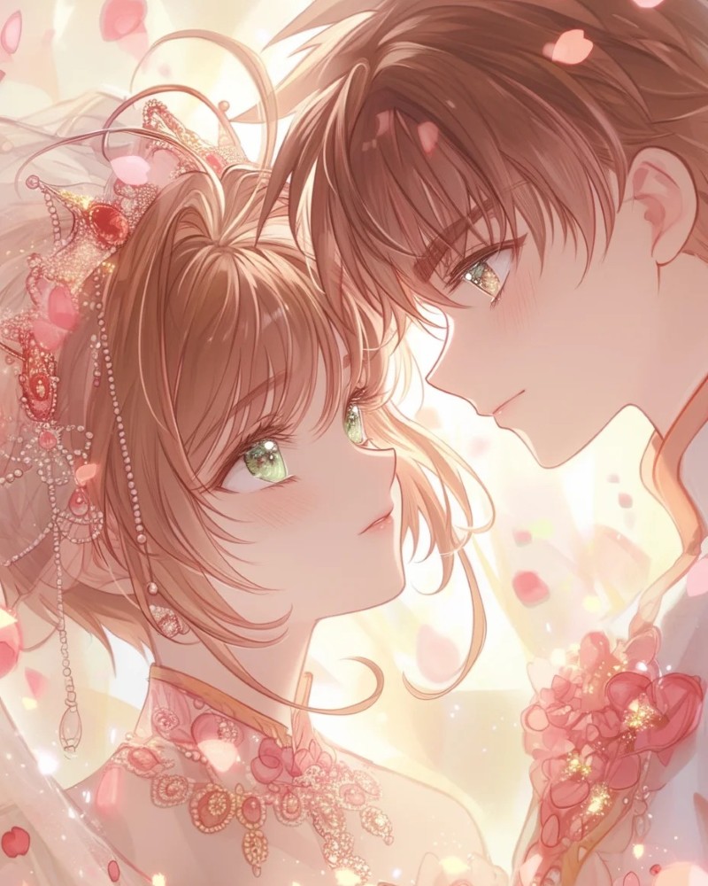 ảnh cưới đẹp anime
