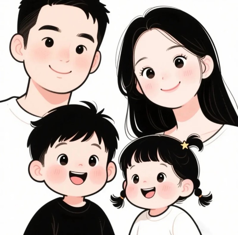 ảnh gia đình anime 17