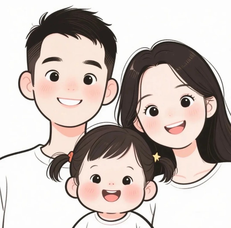 ảnh gia đình anime 18