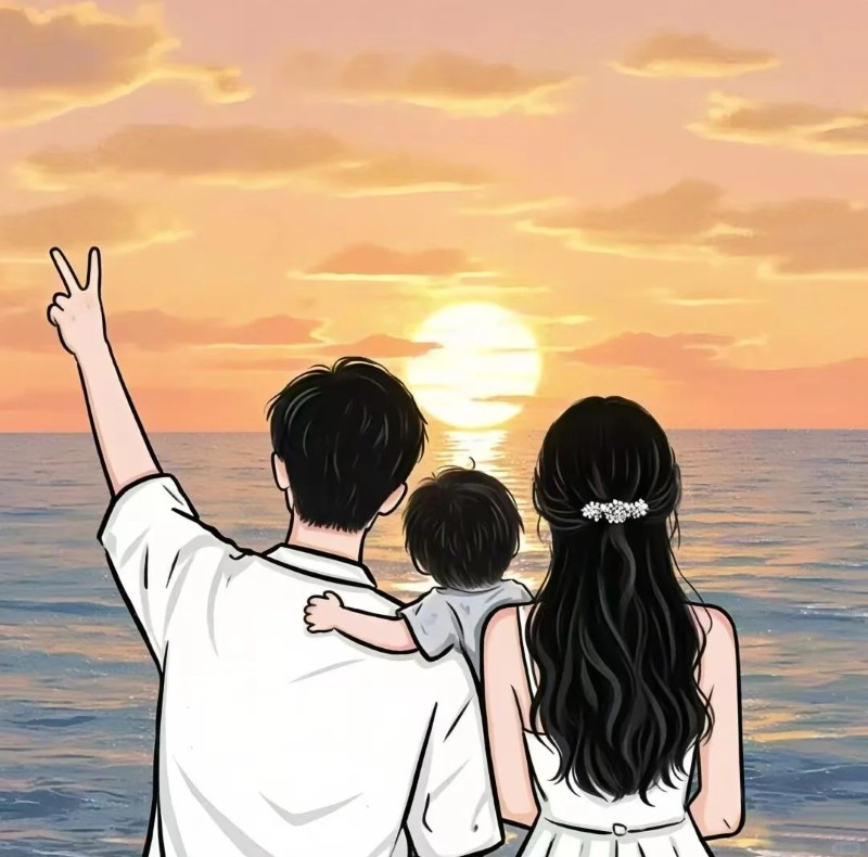 ảnh gia đình anime 19