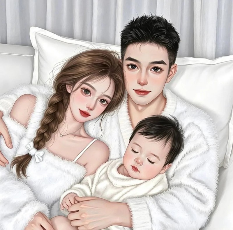 ảnh gia đình anime 20
