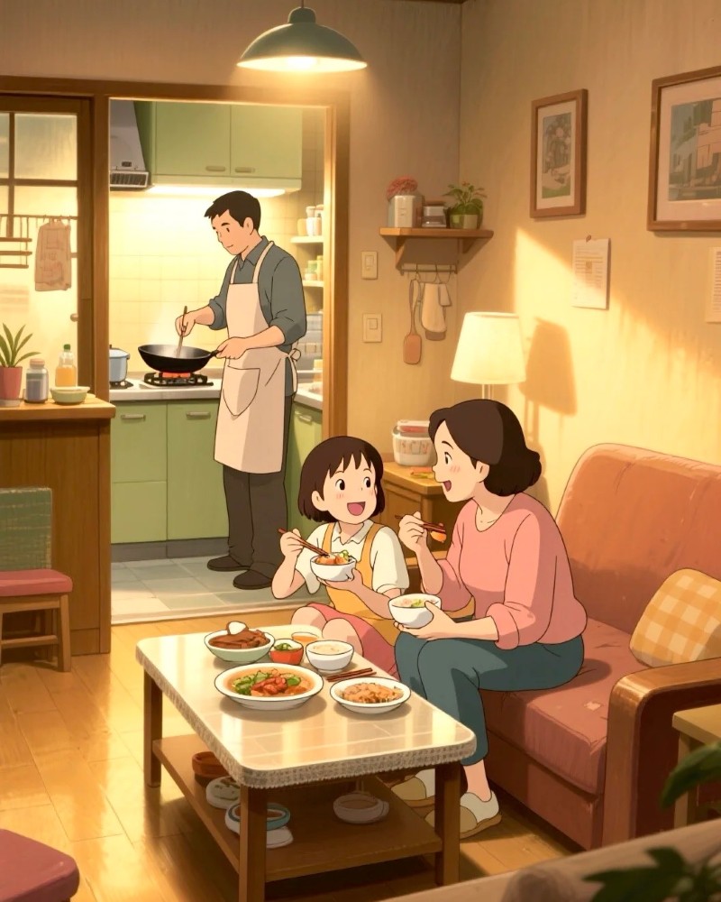 ảnh gia đình anime 23