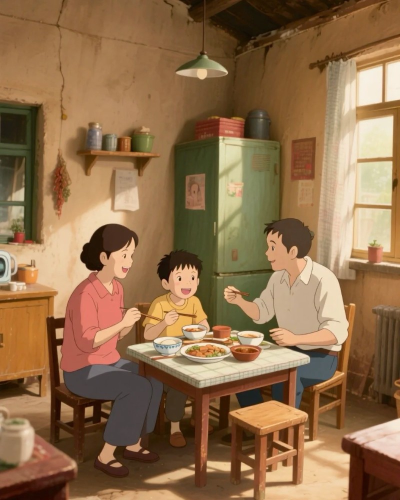 ảnh gia đình anime 24