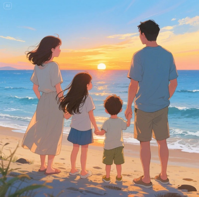 ảnh gia đình anime 27