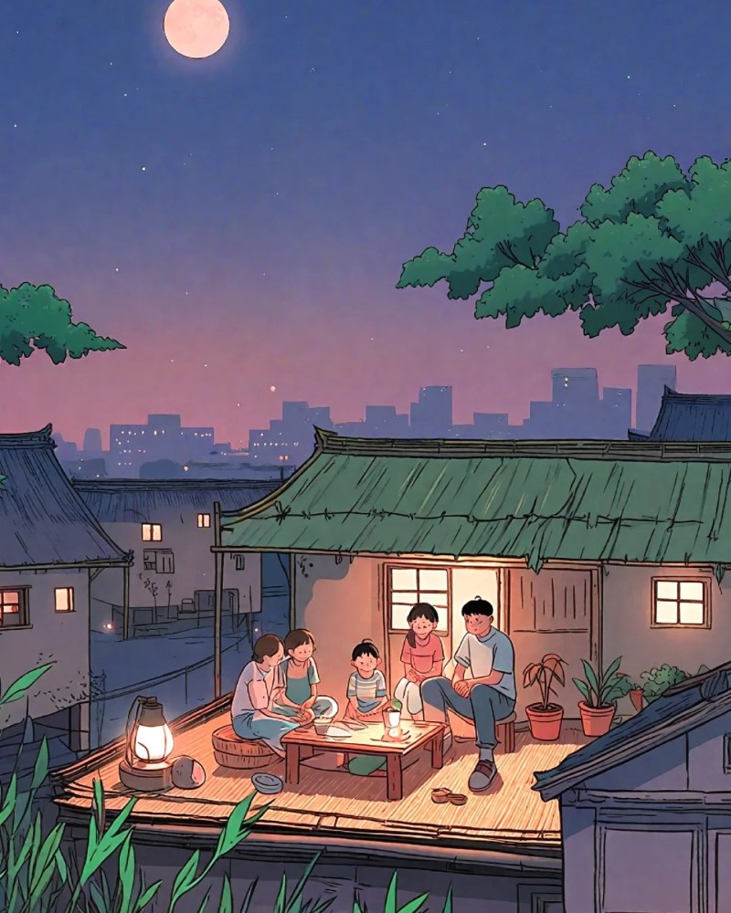 ảnh gia đình anime 29