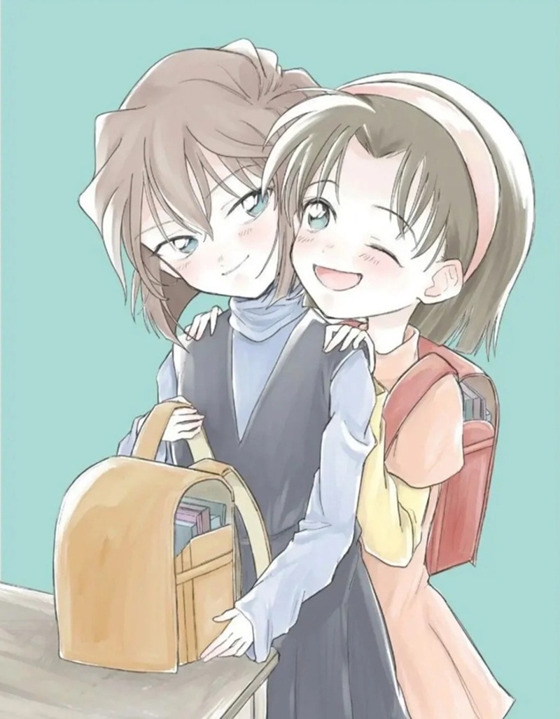 ảnh haibara và ayumi