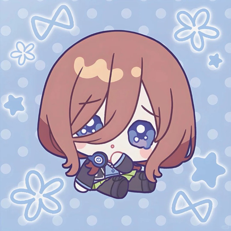 ảnh miku nakano chibi 11