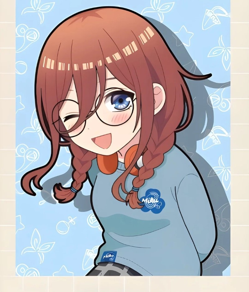 ảnh miku nakano chibi 36