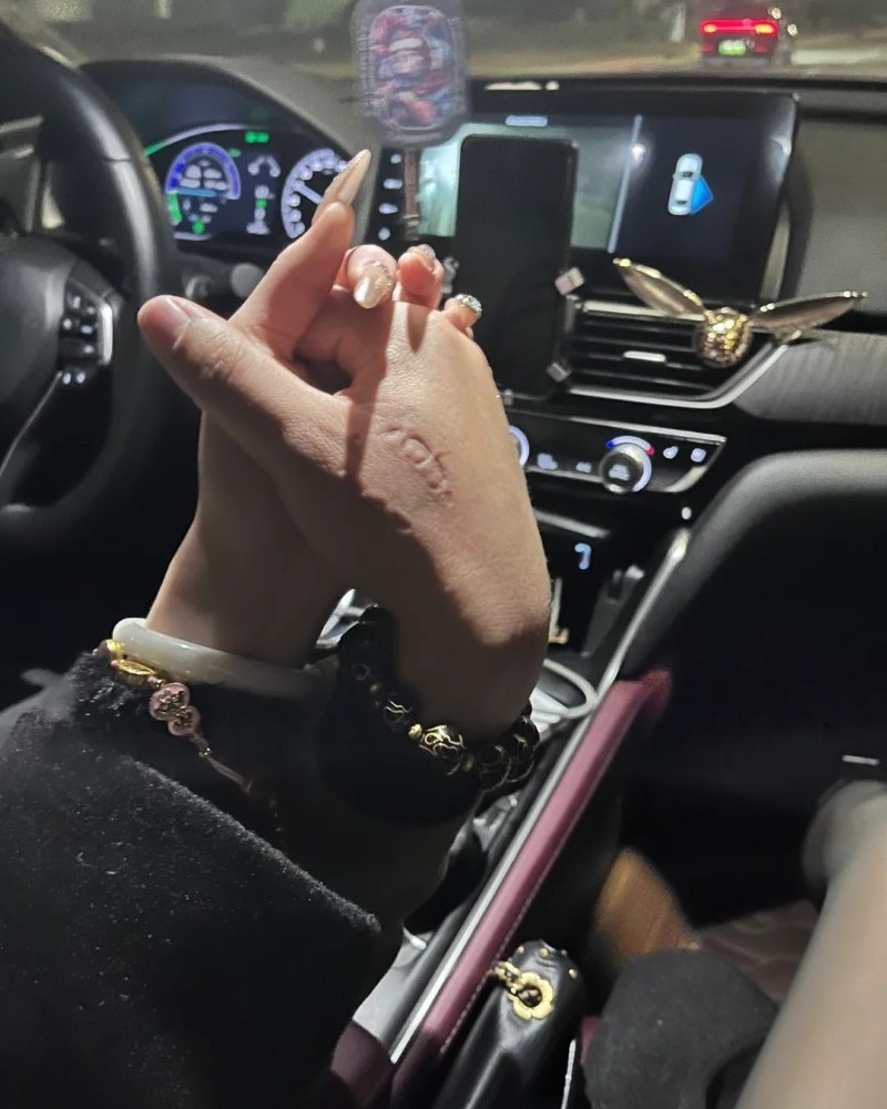ảnh nắm tay trên ô tô 10