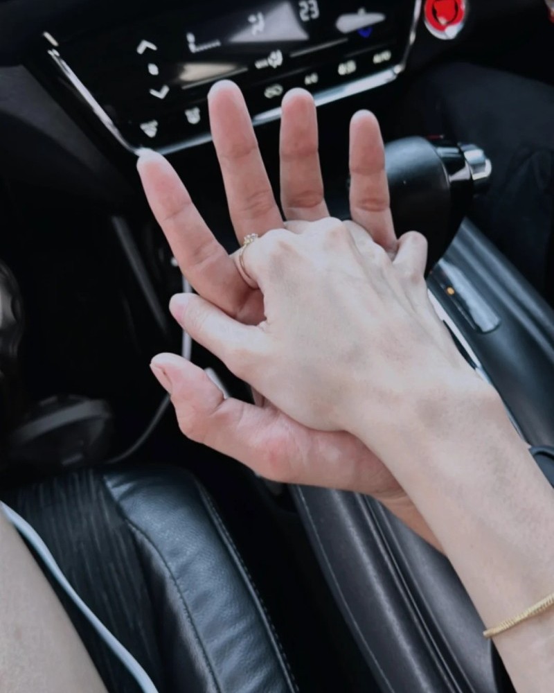 ảnh nắm tay trên ô tô 7